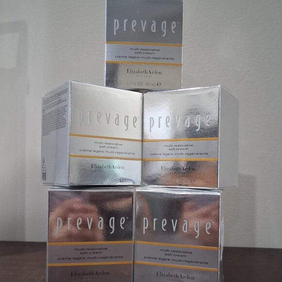 (PACK OF 5) Elizabeth Arden PREVAGE Multi-Restorative Soft Cream 50ml - Picture 1 of 9